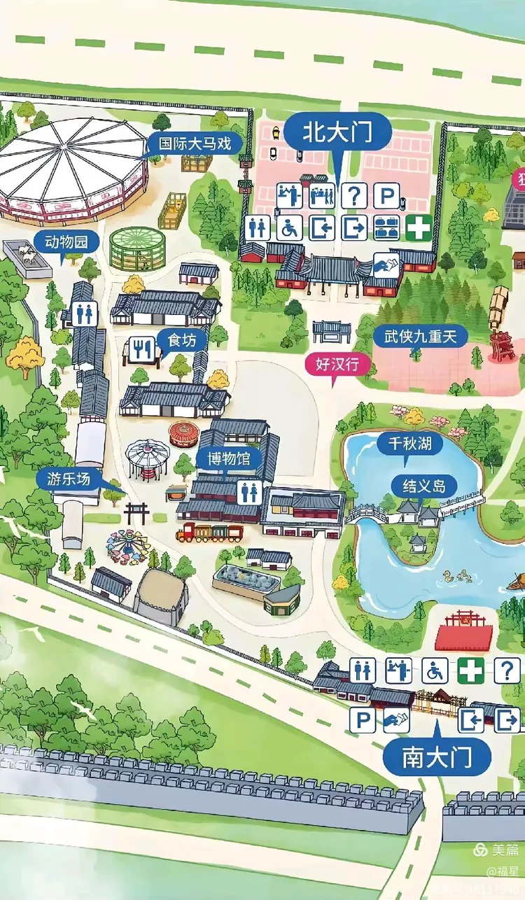 开封景区导游图演出表